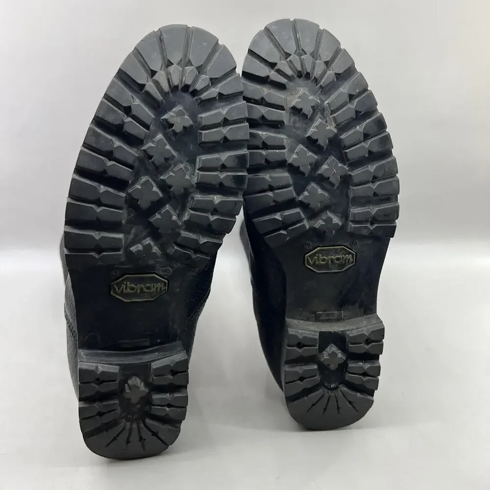 Gravati Shearling Lined Winter Boots Men Size 12 US, 11 UK Black Pull On Shoes